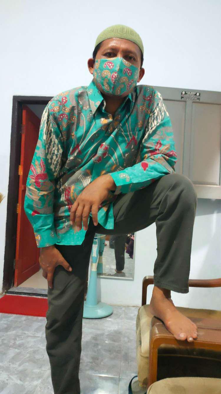 Kemeja Baju Batik Pria Lengan Panjang Modern Slim Fit Atasan Batik Premium Slimfit Batik Aluna Bas84