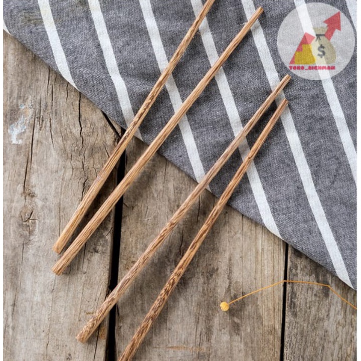 Sumpit Kayu Jumbo 30cm Isi 1pasang Chopstick Extra 30cm Sumpit Makan