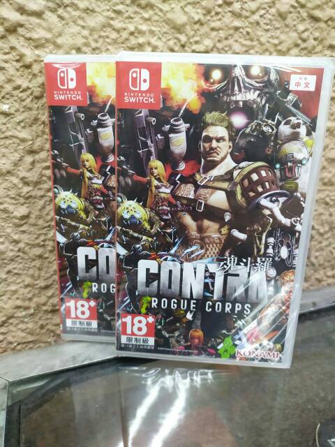 Switch Contra Rogue Corps