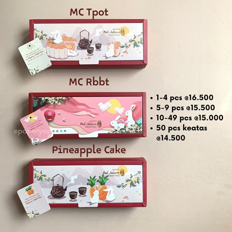 

Dus Box Kotak Kue Bulan Mooncake Tong Ciu Pia Mid Autum
