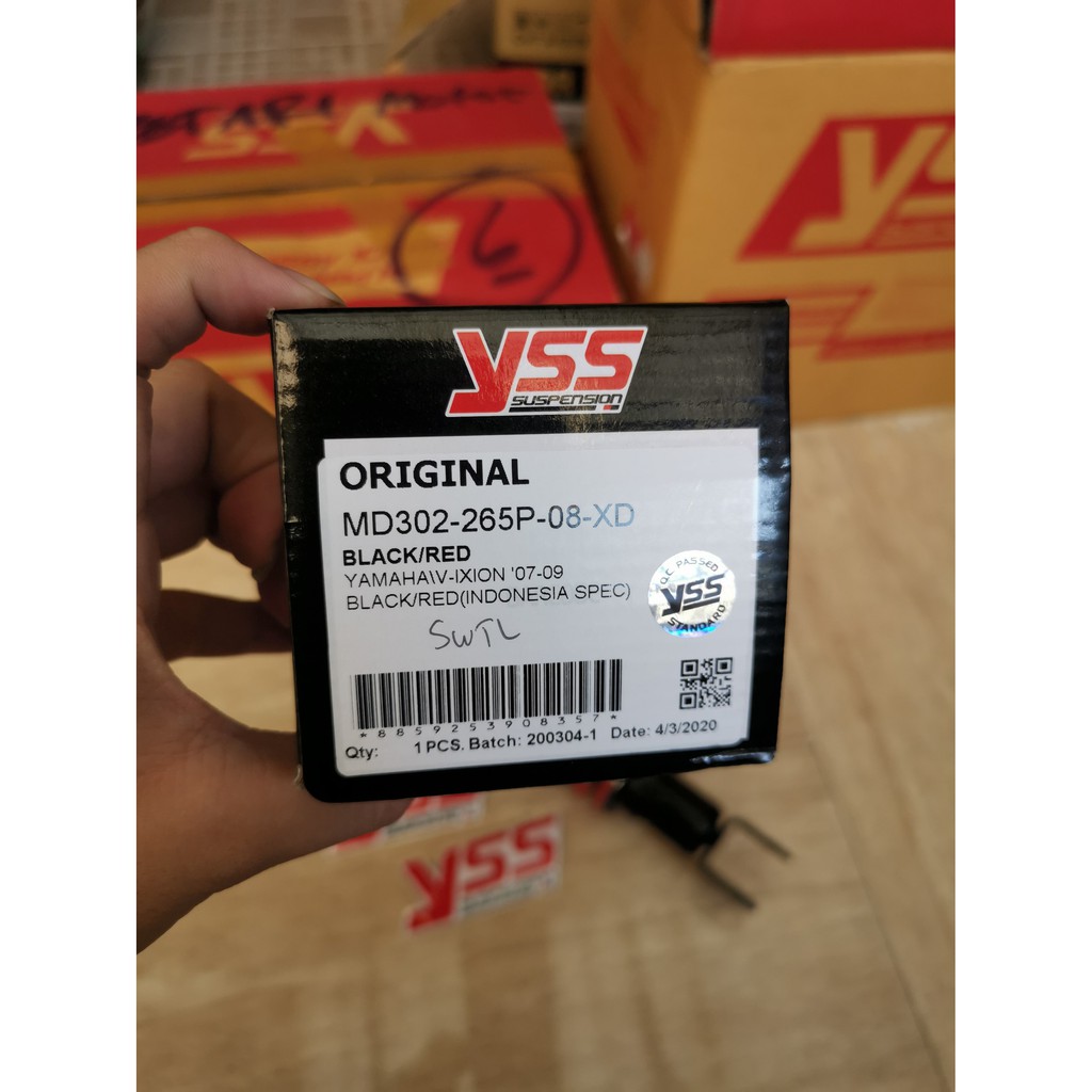 MONOSOK SHOCK SOK VIXION R15 OLD V2 XABRE YSS HYBRID DTG 265MM