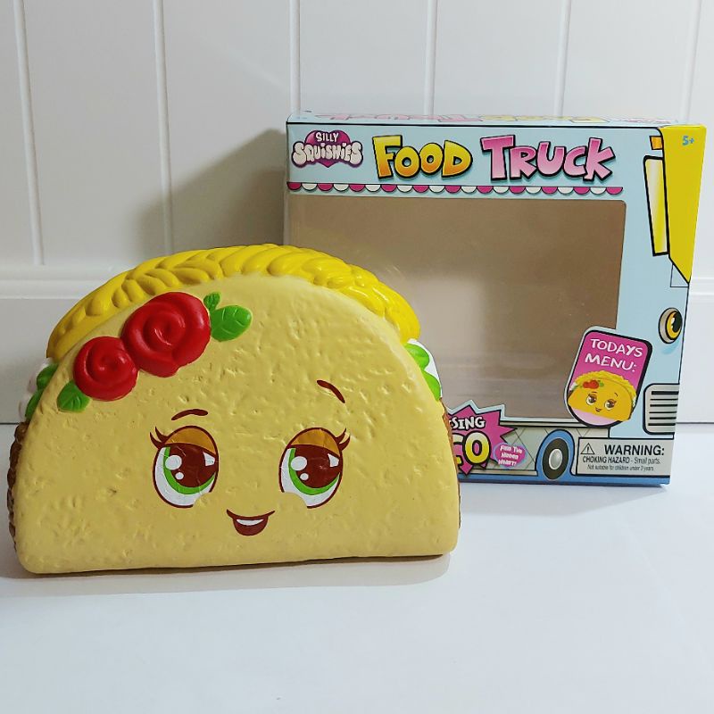 Squishy silly squishy taco original (asli) murah preloved slow rising