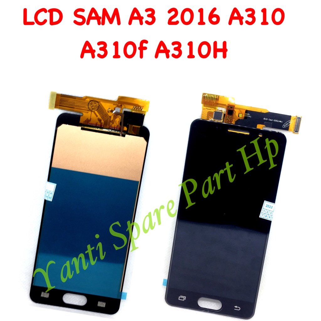 Lcd Touchscreen Samsung A3 2016 A310 Fullset Original Terlaris New