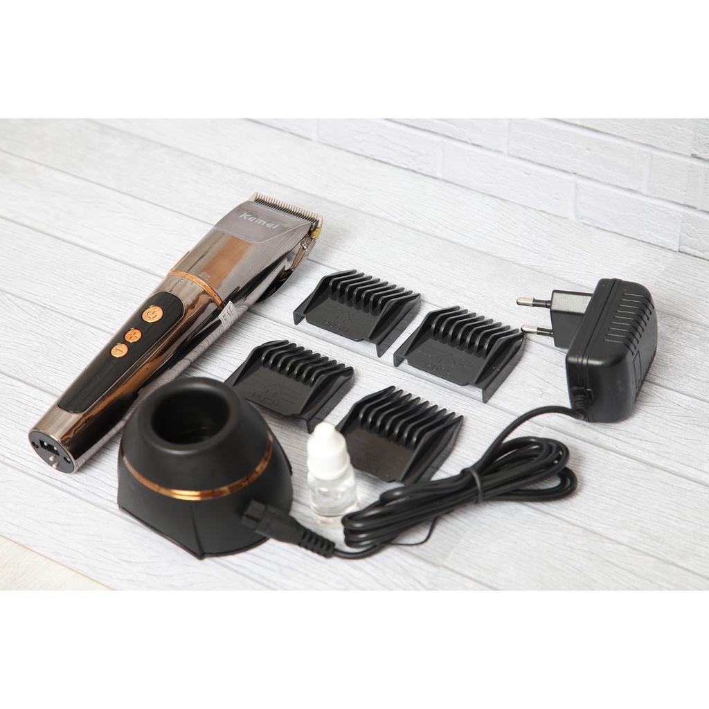 Electric Hair Clipper Kemei KM-9160 Alat Cukur Rambut Digital