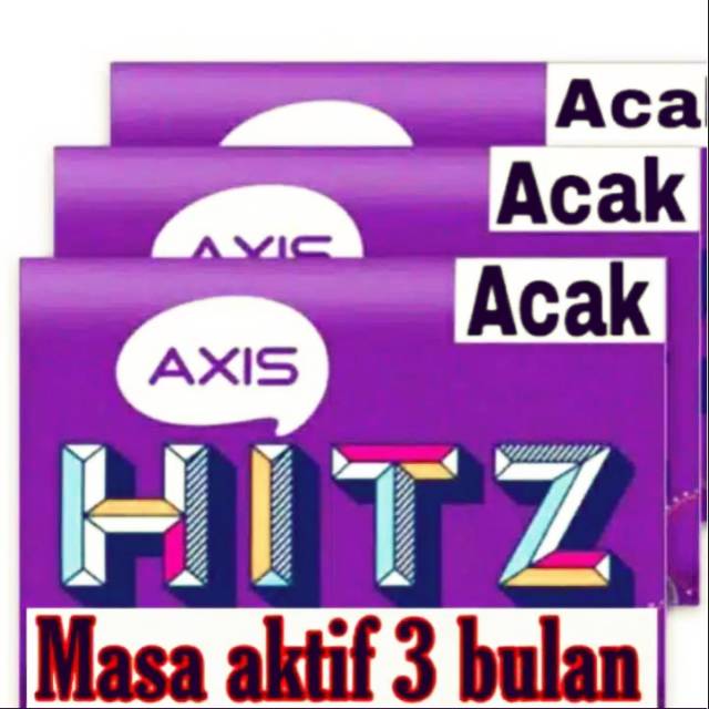 kartu perdana Axis (kosong pulsa)