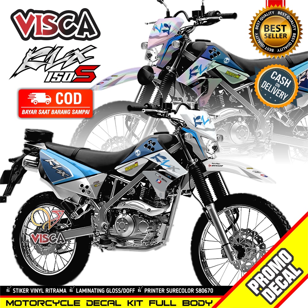 Decal Klx S 150 Lama Dekal Klx 150 Lama Stiker Klx 150 Lama Full Body Decal Klx Lama Hologram Super 