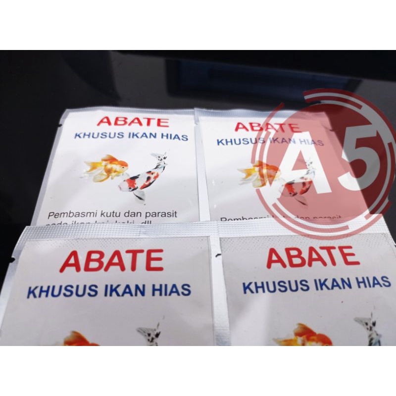 OBAT IKAN FISH LOVER ANTI KUTU ABATE 10GR