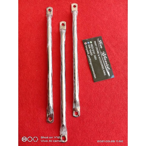 tiang tromol belakang rx king finishing chrome