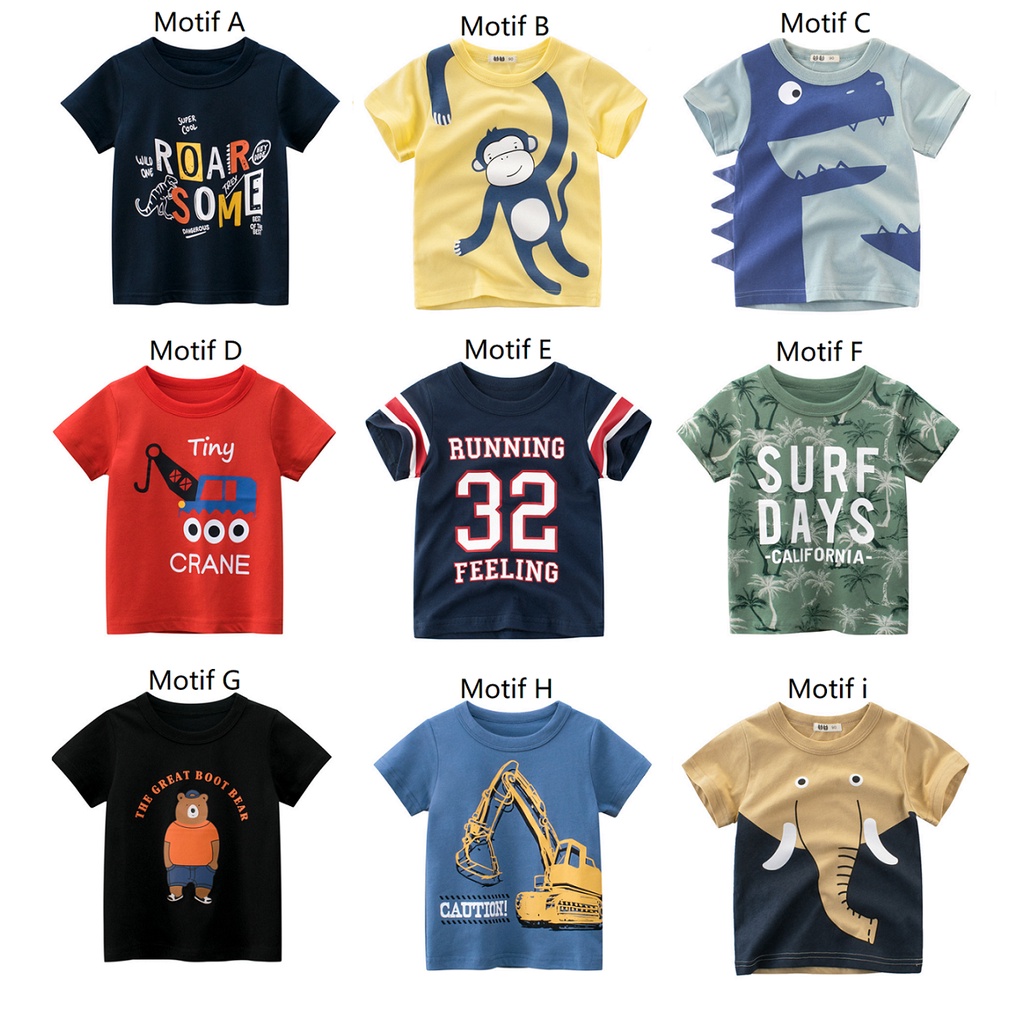 Baju Anak / Baju Bayi Laki Laki Lucu / Kaos Anak / Kaos Bayi