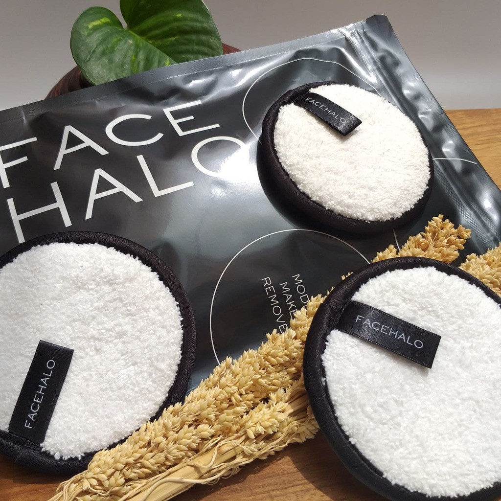 Pembersih make up - Pembersih Wajah ajaib - Makeup remover - Face Halo Grosir Isi 3
