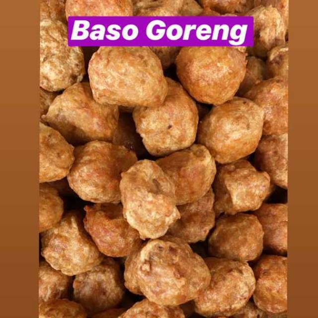 

Baso goreng khas tasik