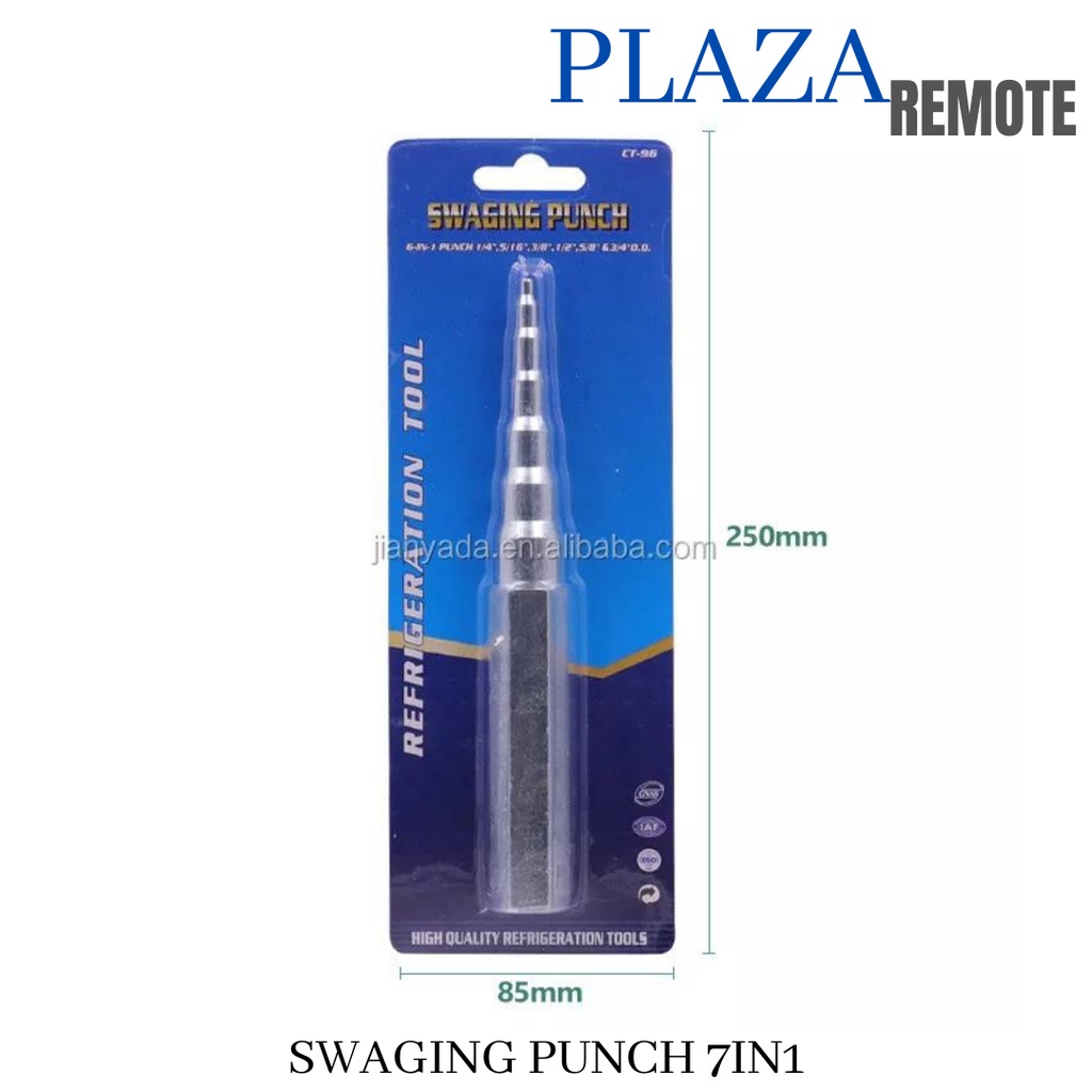 Alat Pelubang pengembang Pipa Tembaga Lunak 6 In 1 swaging punch