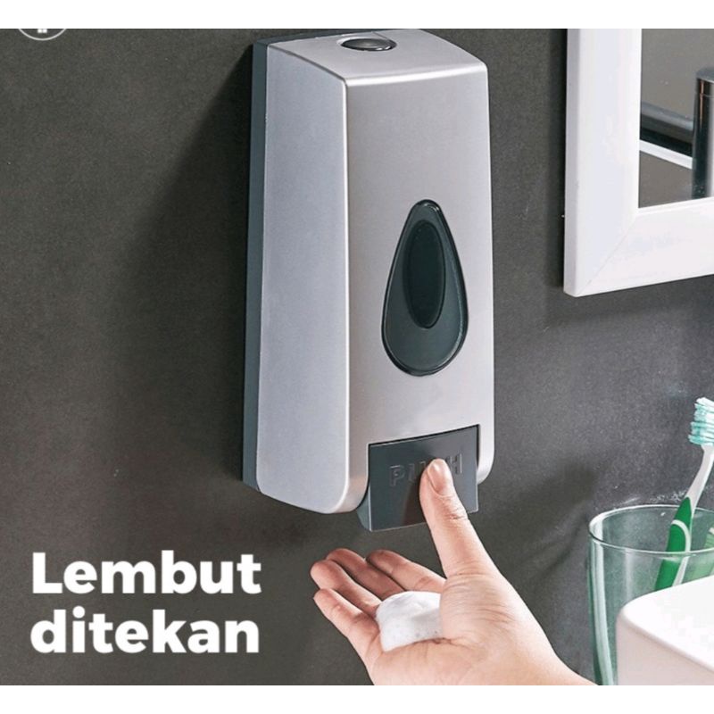 Dispenser Sabun Cair Single - Tempat Sabun Cair - Tempat Hand Sanitizer - Soap Dispenser