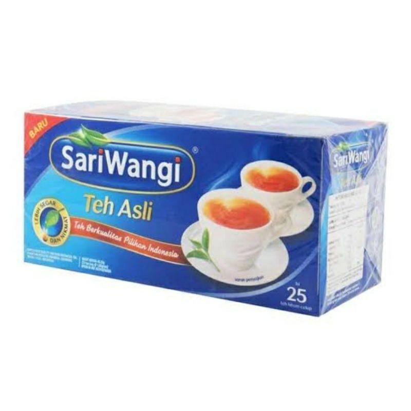 

Promo - Teh SARIWANGI isi 25 kantong teh celup sari wangi ASLI Original 100% - Mengurangi Resiko Stroke 2x Lebih banyak