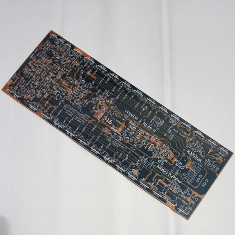 PCB Power Amplifier CLASS H 2200W Mono Type 316