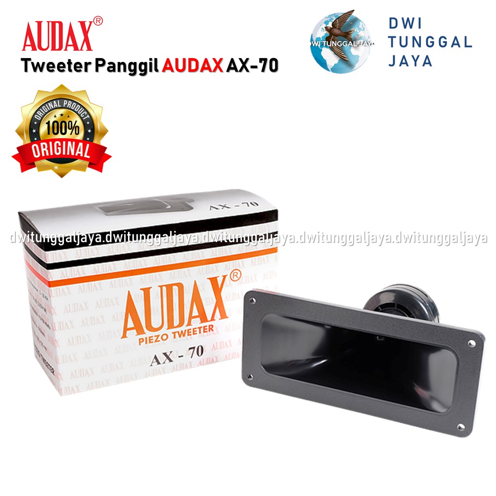 Tweeter Twitter Tuiter Speaker Spiker Panggil Walet AUDAX AX 70 AX70
