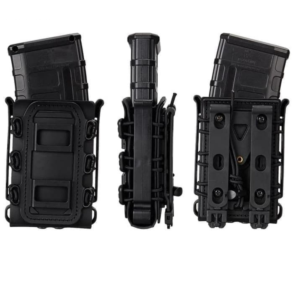 Holster / holder sarung HP magazine magasine pouch HP untuk kopel satpam tni brimob