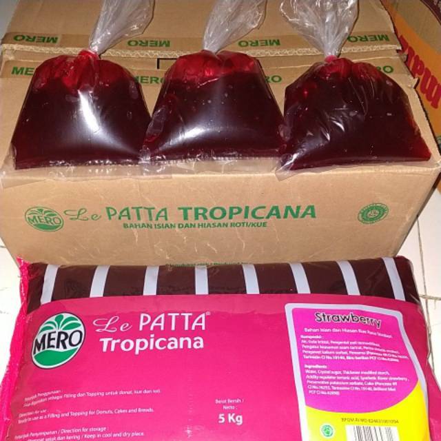 

SELAI STRAWBERI LE PATTA TROPICANA Repack 250gr