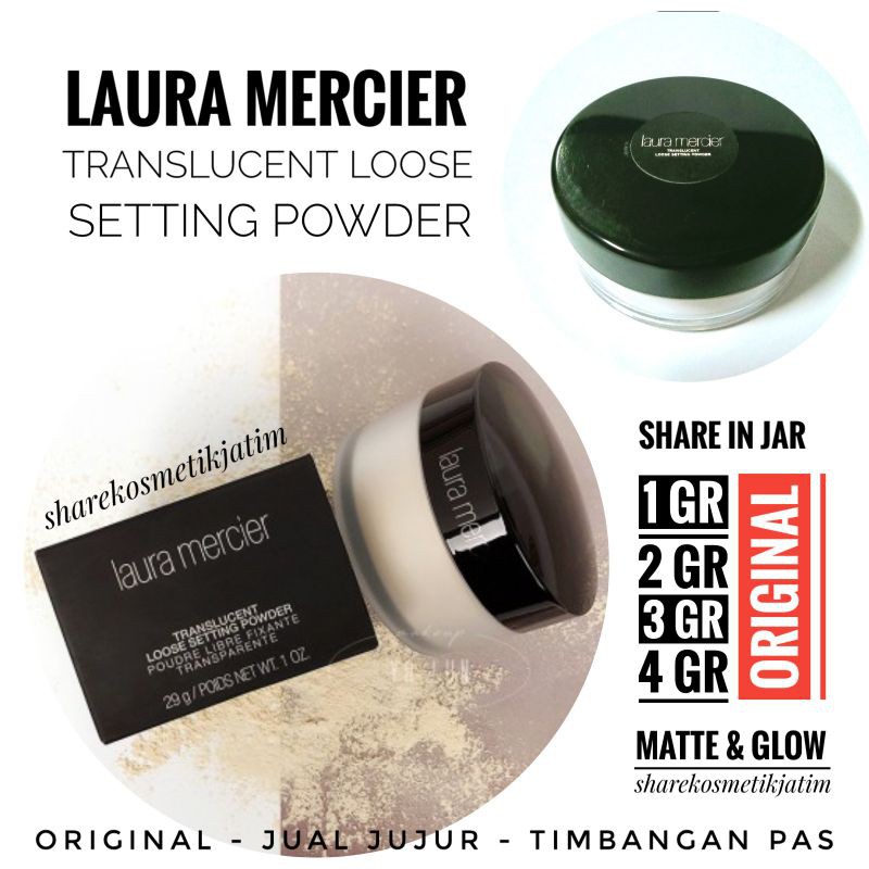 Laura Mercier Translucent Loose Setting Powder Share in Jar