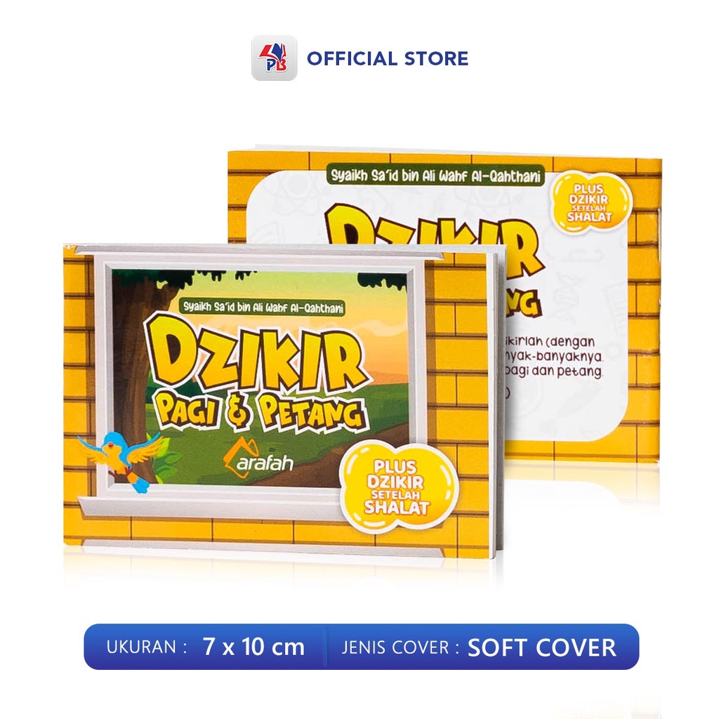 Dzikir Pagi dan Petang Plus Dzikir Setelah Shalat Anak Ukuran Saku Pustaka Arafah-3