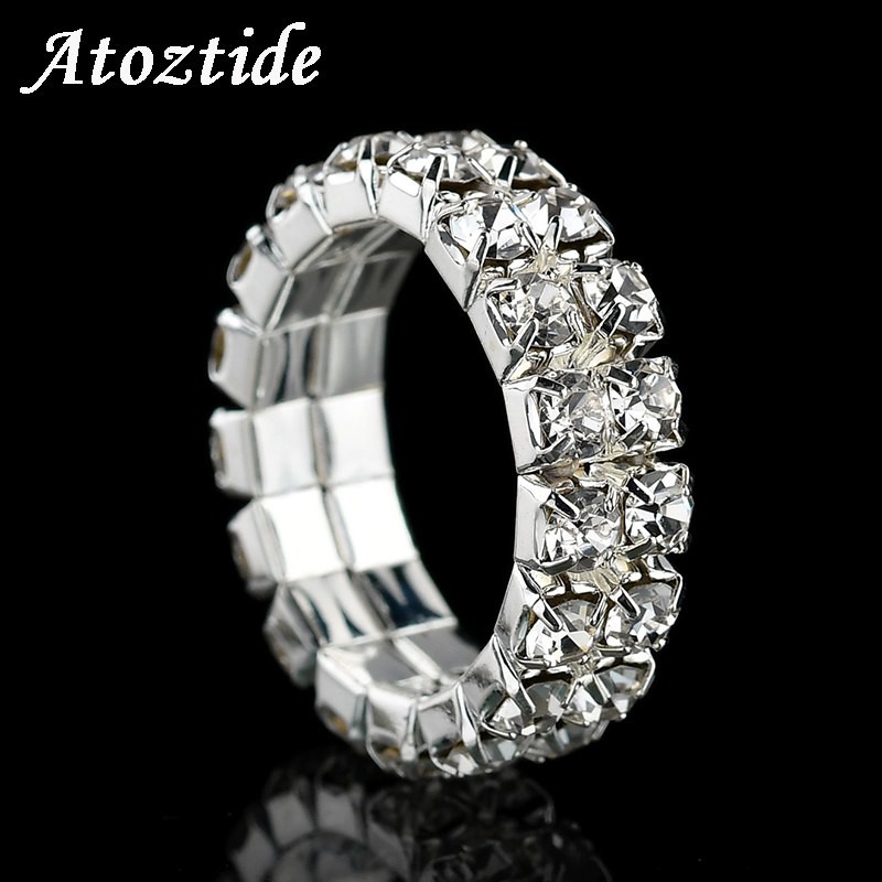 READY MAKASSAR Cincin Emas Wanita Imitasi / Cincin Wanita Model Terbaru Cincin Permata Perak