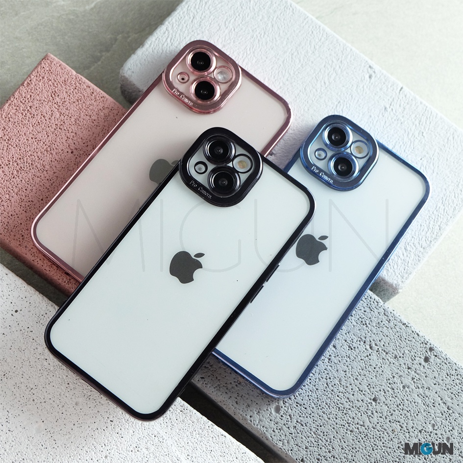 Metallic ProCamera Silicone Case iPhone 7 8 Plus X XS MAX XR 11 12 13 PRO MAX MINI