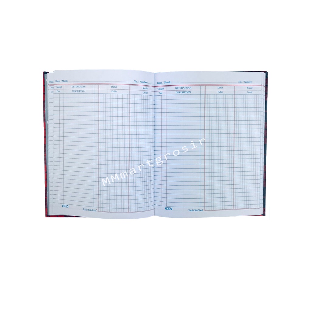 Kiky / Buku Kwarto KAS 2K / Buku Catatan Keuangan / 622031CK 100lembar