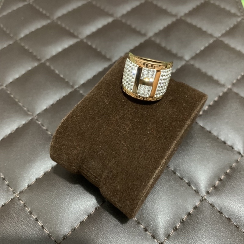 Cincin Titanium Putih (Rosegold)