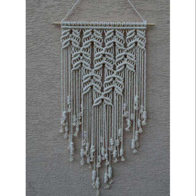 READY STOK) macrame Hiasan dnding koor / macrame wall hanging (HD 075)