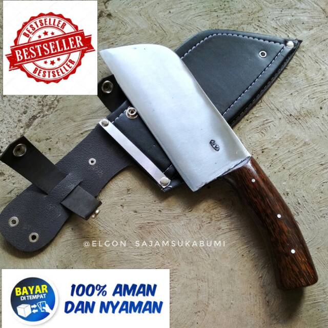 GOLOK CACAH DAGING BAJA KALEP