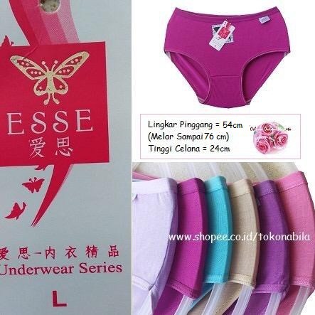 Celana Dalam Wanita Polos Esse-3