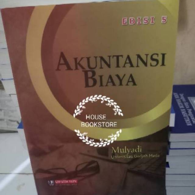 AKUTANSI BIAYA MULYADI EDISI 5  KERTAS HVS PUTIH PENULIS : MULYADI