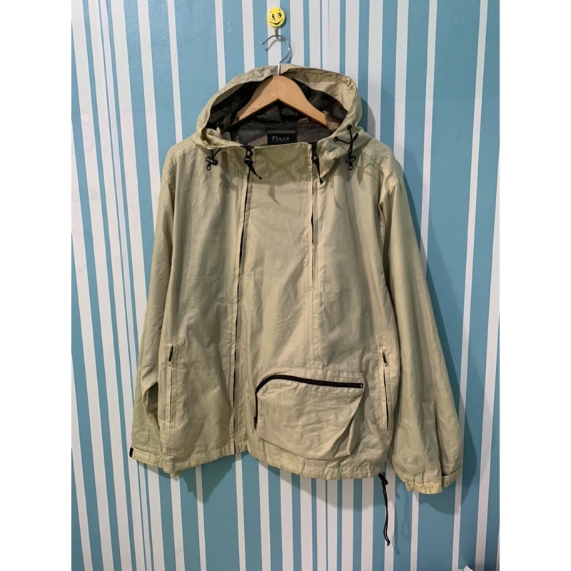 FICCE Montain Parka jaket gunung Second Thrift Preloved Bekas Gray