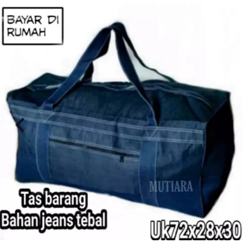 TAS BARANG/TAS MUDIK BAHAN LEVIS ORIGINAL, MURAH MERIAH BERKUALITAS