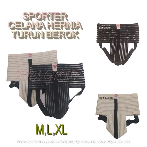 CELANA SPOTER CELANA HERNIA TURUN BEROK CELANA DALAM PRIA