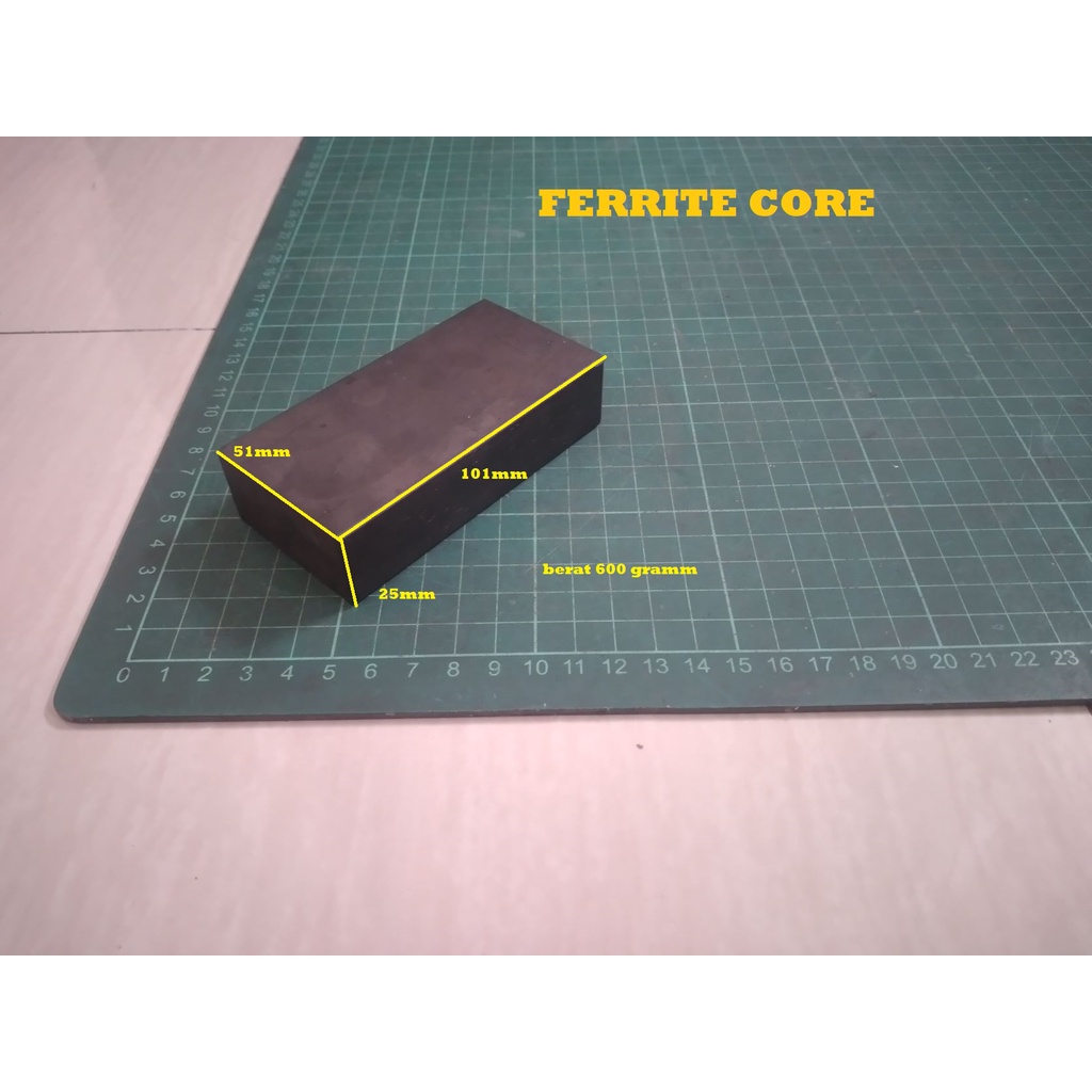 Toroid Ferrite Core Balok Persegi panjang 10 x 5 cm