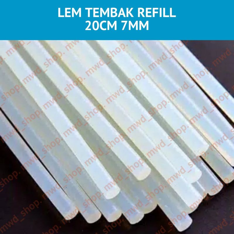 

LEM TEMBAK REFILL 20CM 7MM