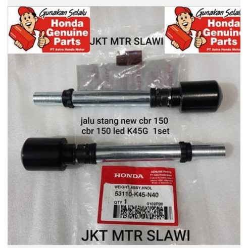 53110-K45-N40 jalu stang bandul stang stabilizer stang new K45G cbr 150 1 set dapt sesuai gambar