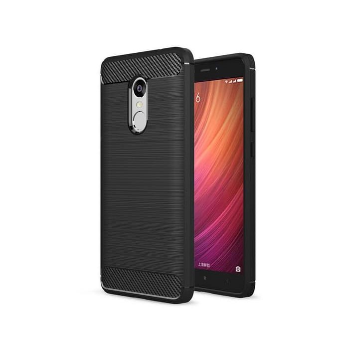 REDMI NOTE 6 PRO/NOTE 5 PRO/NOTE 5A/NOTE 4/NOTE 4X/NOTE 3 PRO/NOTE 2 CASE SOFTCASE BLACK CARBON