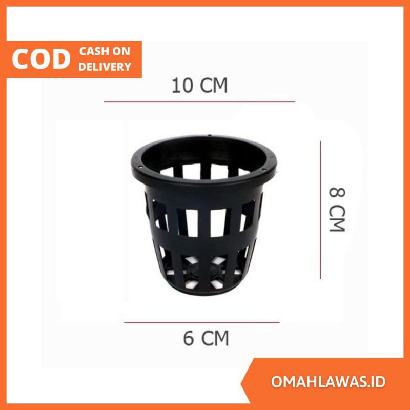 Pot Anggrek | Pot Hidroponik Tanaman Hias dan Bunga | Pot Plastik