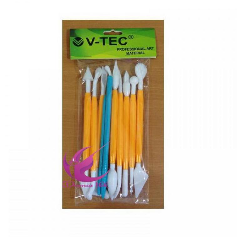 

(PROMO BJW85) V-Tec Alat Clay Type VT 31-10 Clay Knife Plastik ✸
