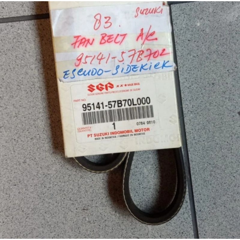 Fan belt AC suzuki Escudo/sidekick
