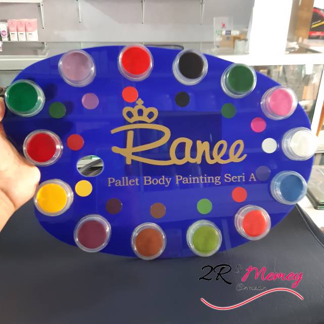 RANEE Cosmetic Palette Body Painting With Bag