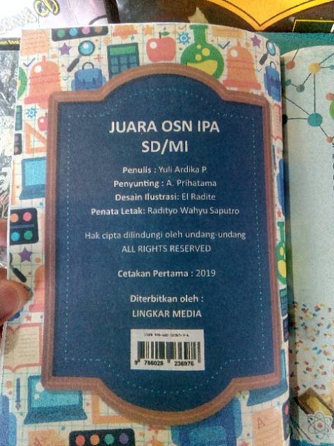 Buku Juara OSN Olimpiade Sains Nasional IPA SD/MI Terbaru LINGKAR MEDIA-2