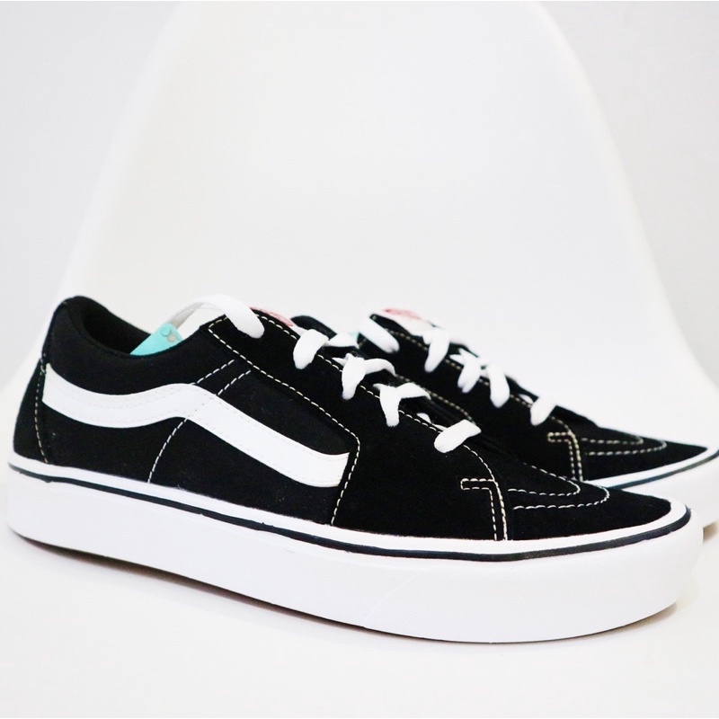 DISKON GILA  Vans SK8 Low Comfycush - Black & White