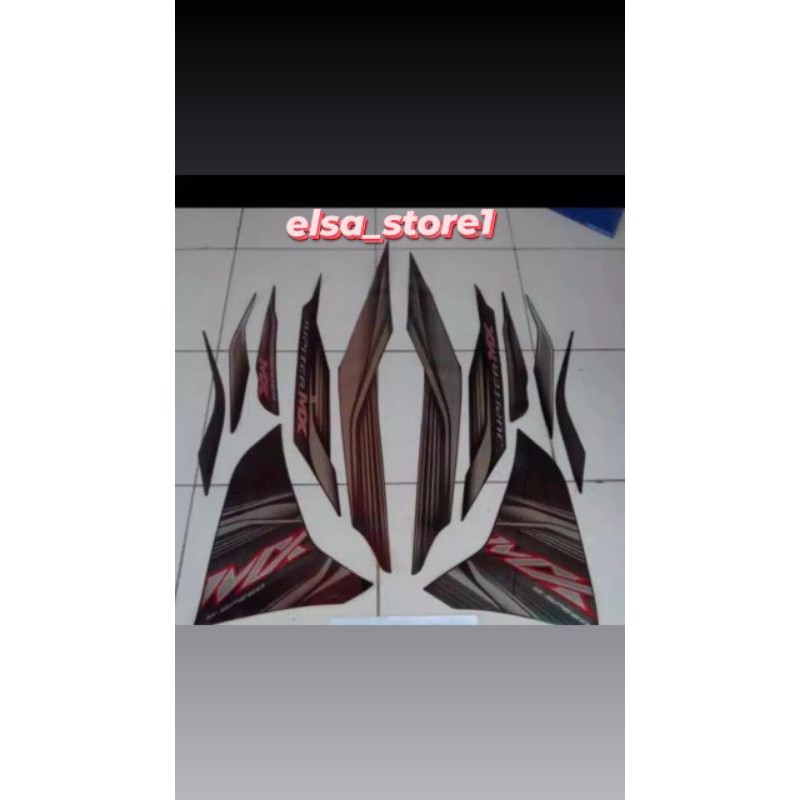 striping new jupiter mx 135 2012 hitam