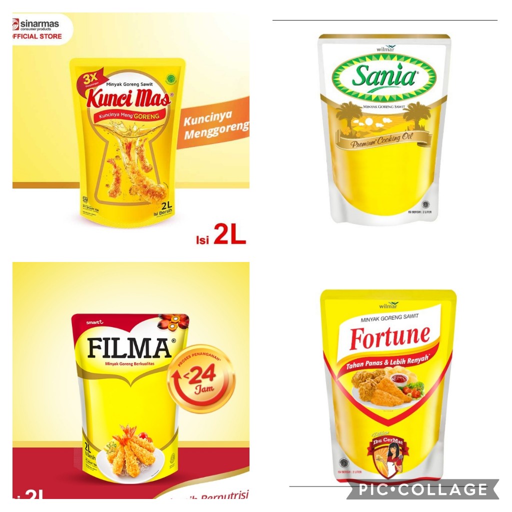 

Cooking Oil Minyak Goreng Sawit 2 Liter ( 2L )