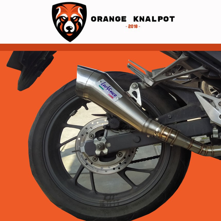 KNALPOT RACING LEOVINCE COBRA TITAN