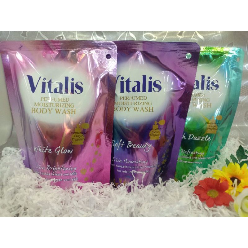 VITALIS Body Wash Refill 250ml(Sabun Mandi Cair isi Ulang)100% ORIGINAL