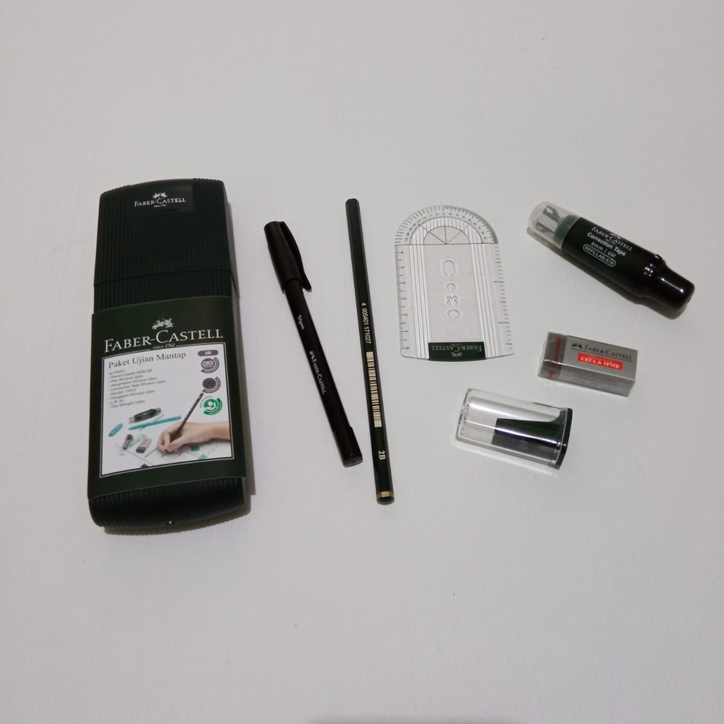 

ATK9 PAKET UJIAN FABER CASTELL MANTAP
